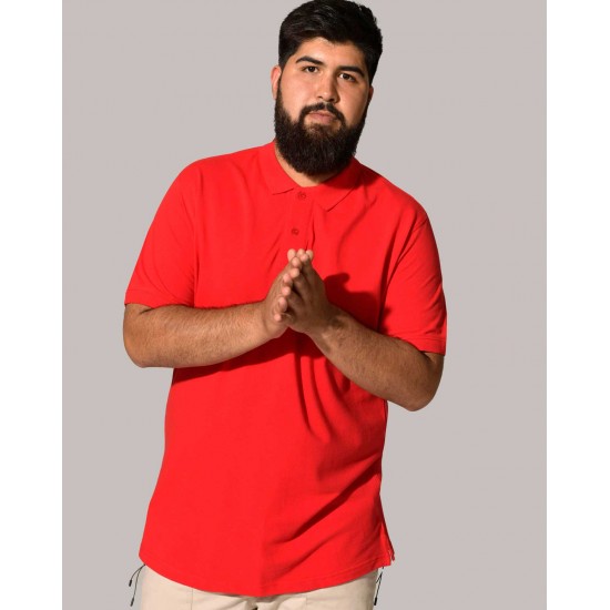 Polo Regular Man/King Size | Red | 4XL