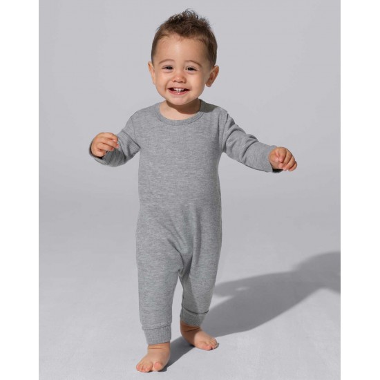 LS Baby Unisex Playsuit | Black | 12M