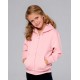 Kid Hooded Unisex Sweatshirt | Pink | 9-11