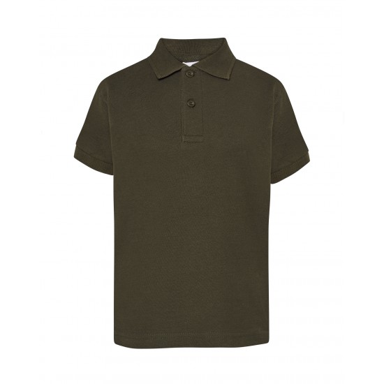 Kid Unisex Polo | Forest Green | 5-6