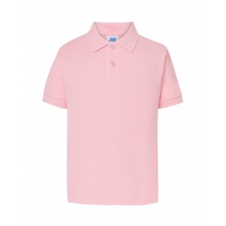 Kid Unisex Polo | Pink | 12-14