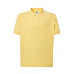 Man Regular Polo | Light Yellow | L