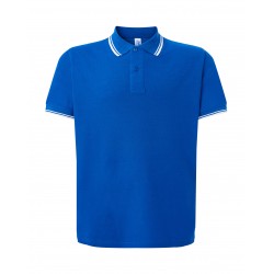 Man Regular Polo | Royal Blue / White | M