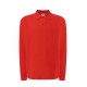 Man Regular LS Polo | Red | XS