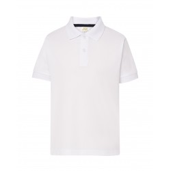 Kid Sport Pique Unisex Polo | White | 7-8