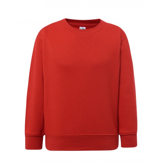 Kid Sweatshirt French Terry | Red | 5-6