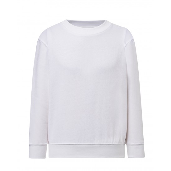 Kid Sweatshirt French Terry | White | 12-14