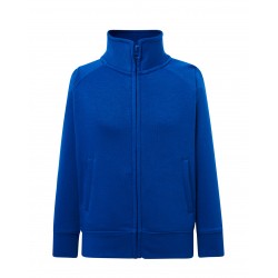 Kid Full Zip Unisex Sweatshirt | Royal Blue | 5-6