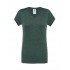 Lady Regular Comfort V-Neck | Bottle Green Heather | M