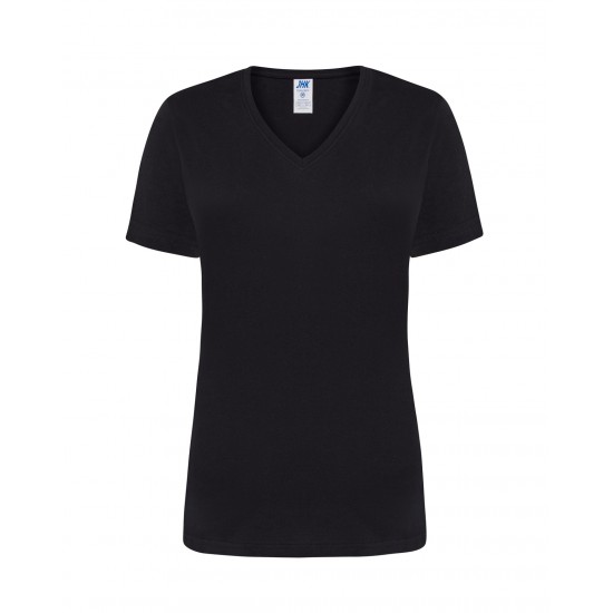 Lady Regular Comfort V-Neck | Black | M