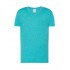 Urban V-neck | Turquoise Heather | L