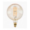 LAMP. LED E27 BIG SIZE H29 G200 8W AMBER 2100K