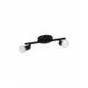 EGLO REGUA 2 LED PRETO BUZZ