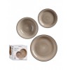 SERVICO MESA 18PC TIERRA GRES