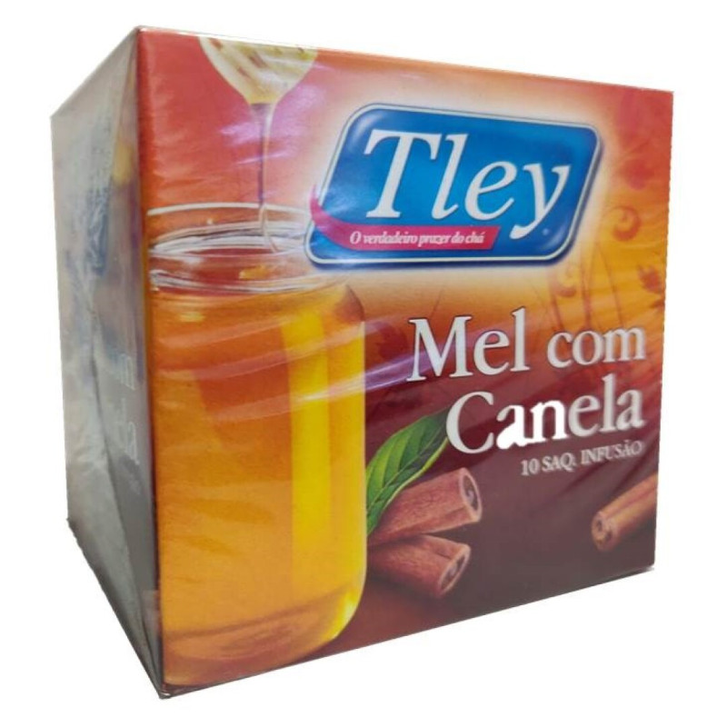 TLEY CONJ.12 PACOTES C/10 SAQ.CHA MEL C/CANELA REF.154046