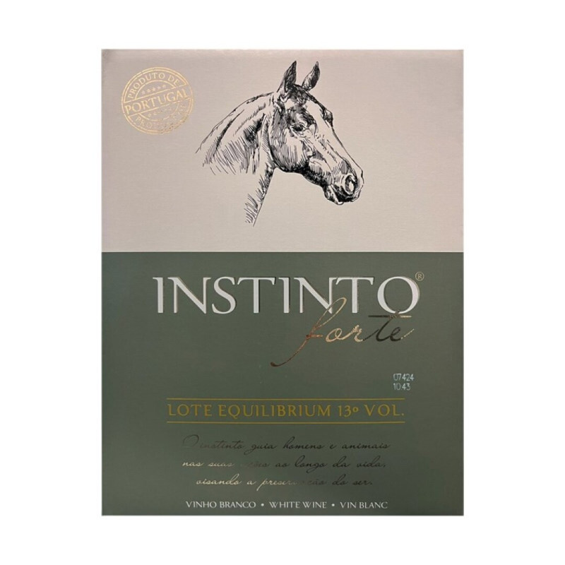 INSTINTO FORTE BOX VINHO BRANCO 5LT 13º