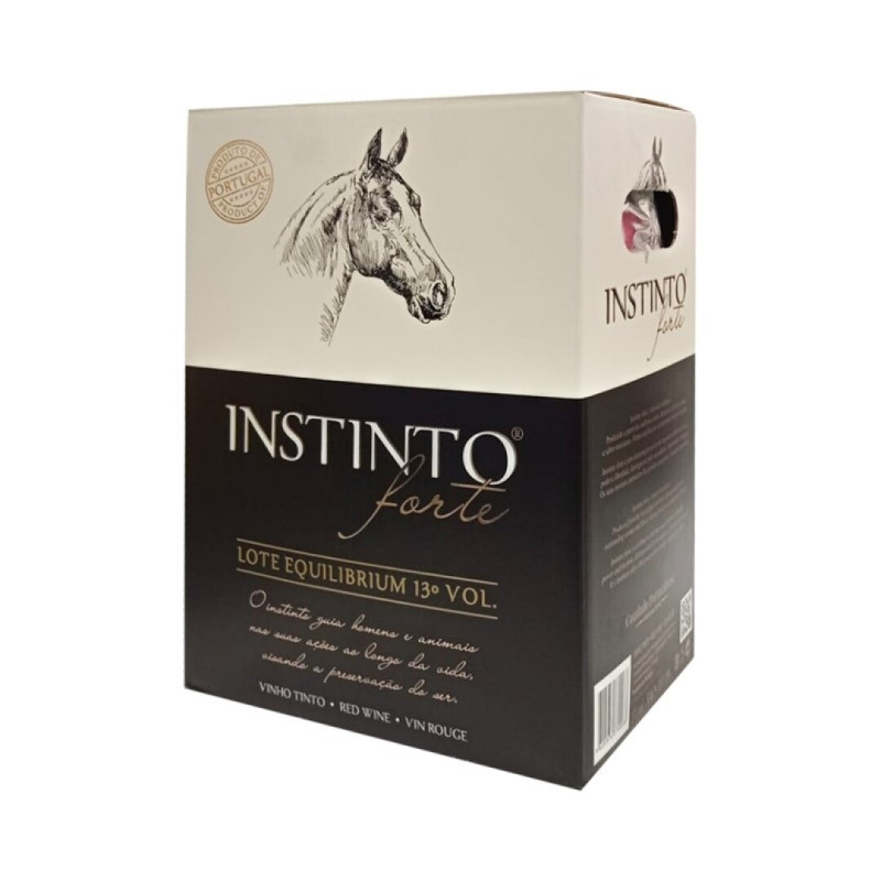 INSTINTO FORTE BOX VINHO TINTO 13%VOL 5LT