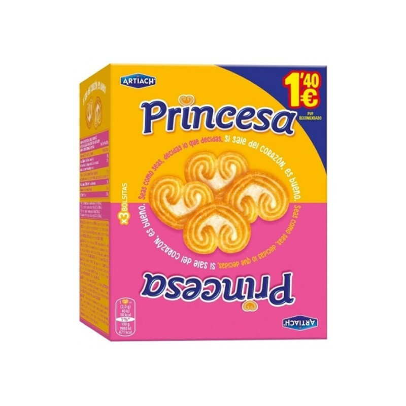 ARTIACH BOLACHA PRINCESA 90GRS