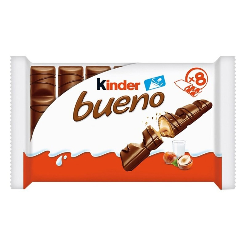 KINDER BUENO CONJ.8 CHOCOLATES 43GRS(8*43)