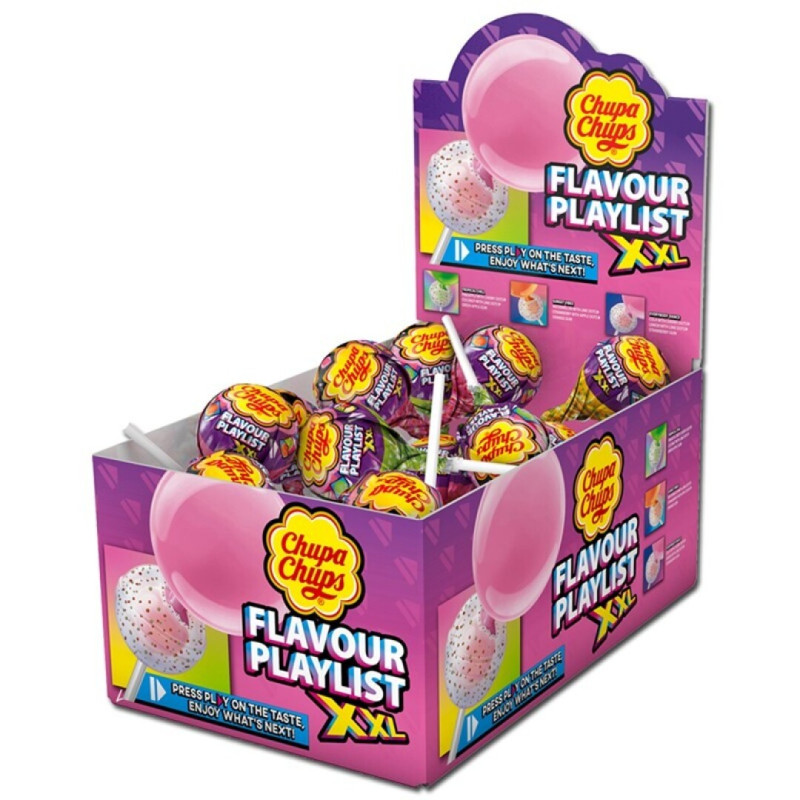 CHUPA CHUPS FLAVOUR PLAYLIST XXL 25UN