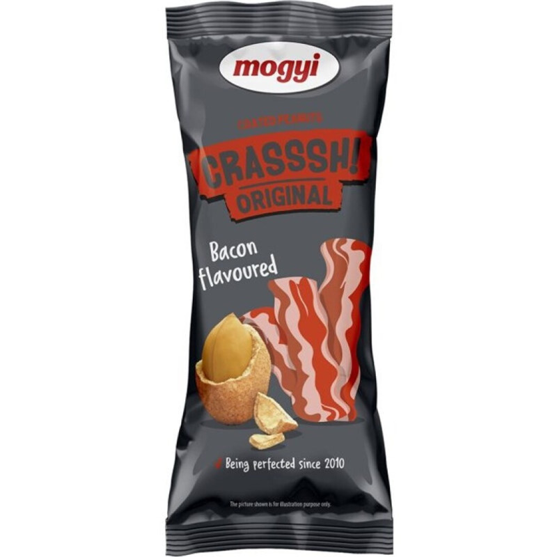 AMENDOIN ASSADO C/SABOR A BACON MOGYI 60GRS