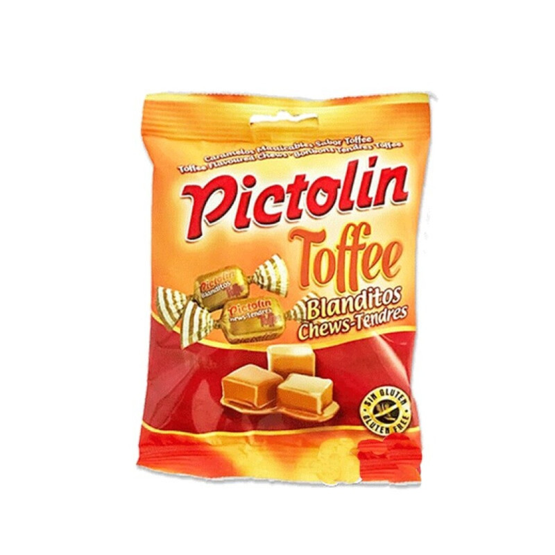 CARAMELOS TOFFE SABOR CARAMELO PICTOLIN 100GRS