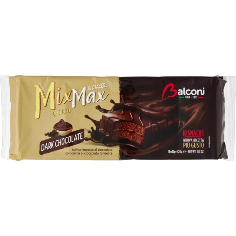 BALCONI MIX MAX DARK CHOCOLATE 10UNID