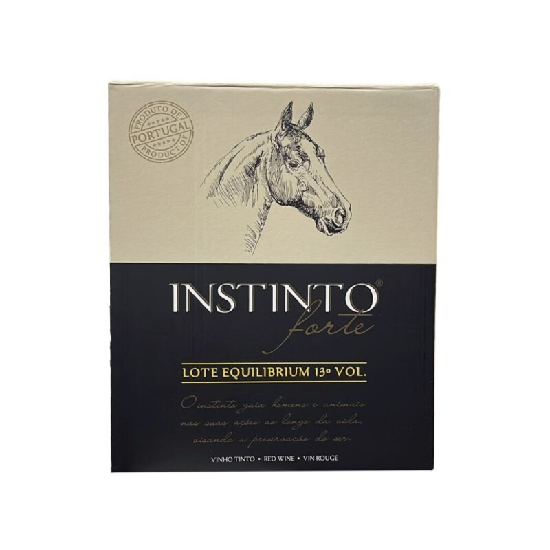 INSTINTO FORTE CONJ.6 GARRAFAS VINHO TINTO 13%VOL 1LT