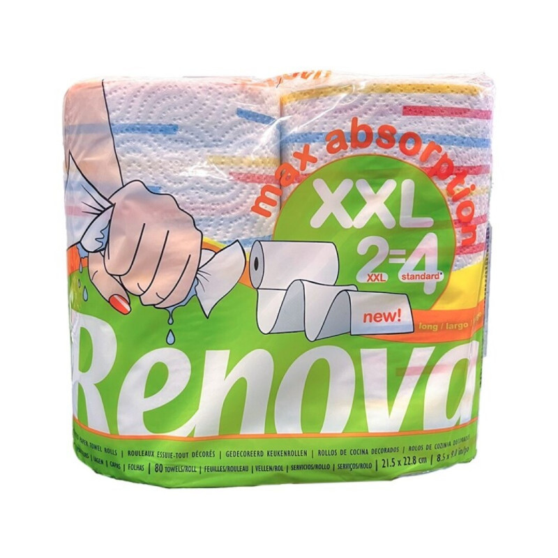 RENOVA CONJ.12 ROLOS COZINHA XXL (2R=4)