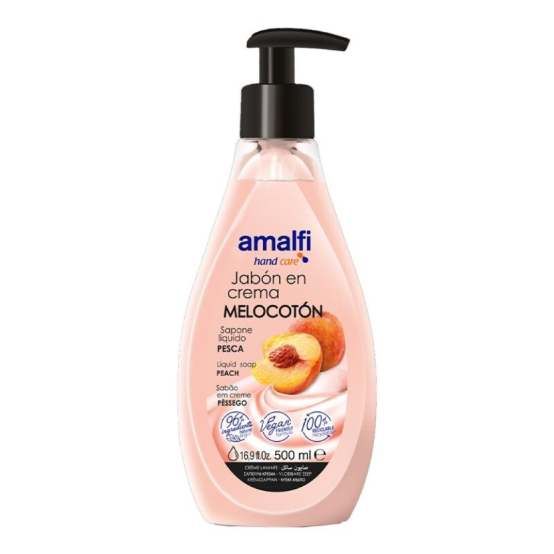 AMALFI SABONETE LIQUIDO PESSEGO 500ML - SM-48.3191