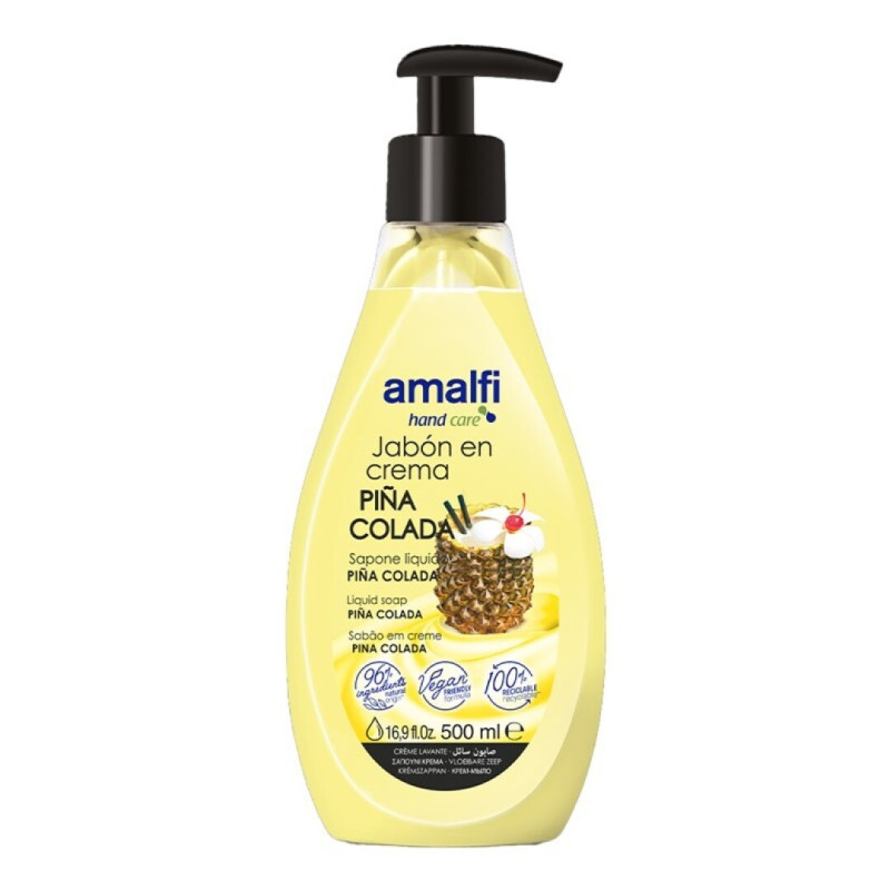 AMALFI SABONETE LIQUIDO PINA COLADA 500ML - SM-48.3201