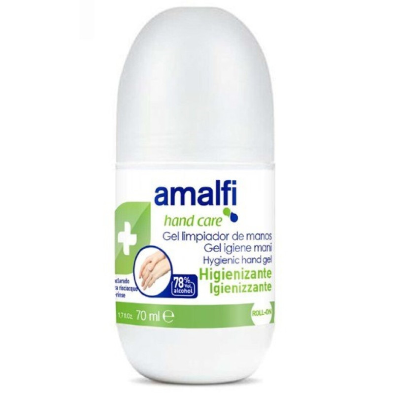 AMALFI GEL HIGIENIZANTE P/MAOS ROLL ON 70ML - SM-41.6070