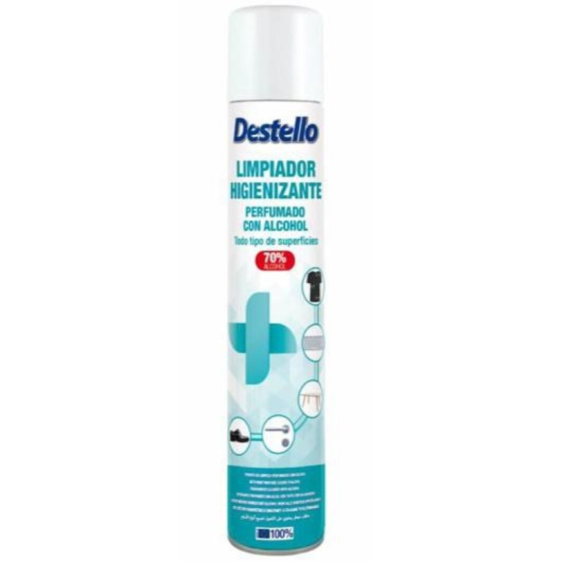 DESTELLO HIGIENIZANTE PERFUMADO C/70% ALCOOL 400ML - SM-41.6450