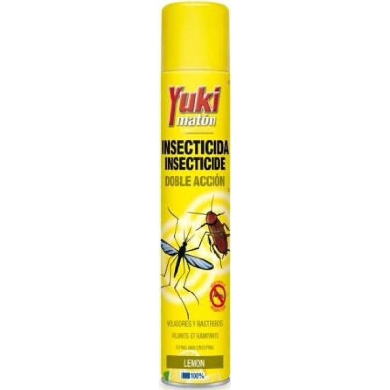 YUKI INSECTICIDA P/VOADORES/RAST.SPRAY DUPLA ACÇAO LIMAO 1LT