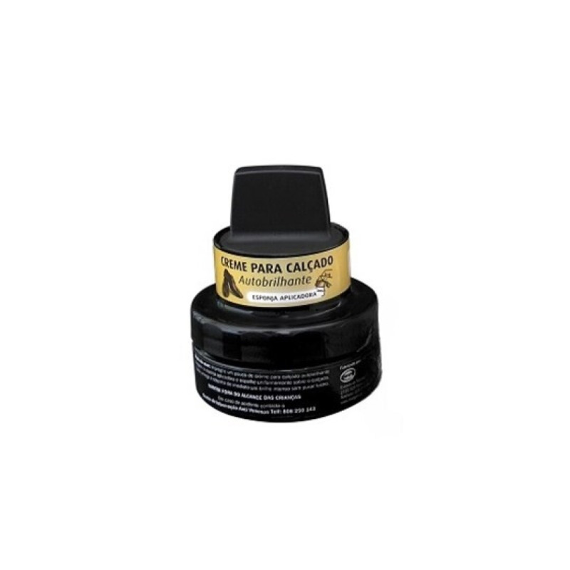 CREME P/CALÇADO PRETO EM BOIÃO MARGEM 40ML