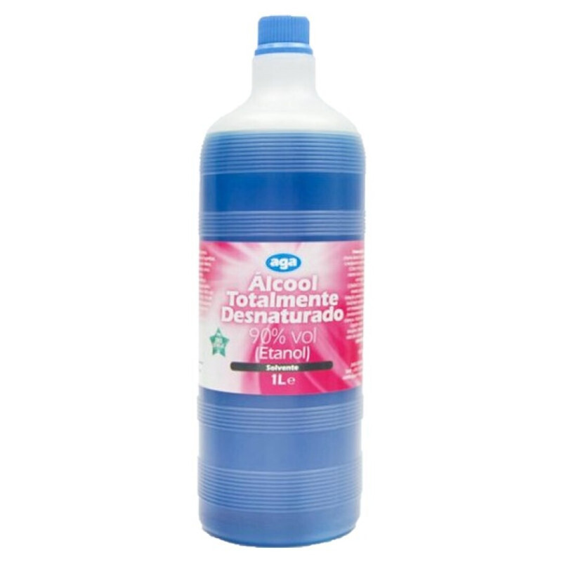 ALCOOL DESNATURADO 90% (ETANOL) 1L