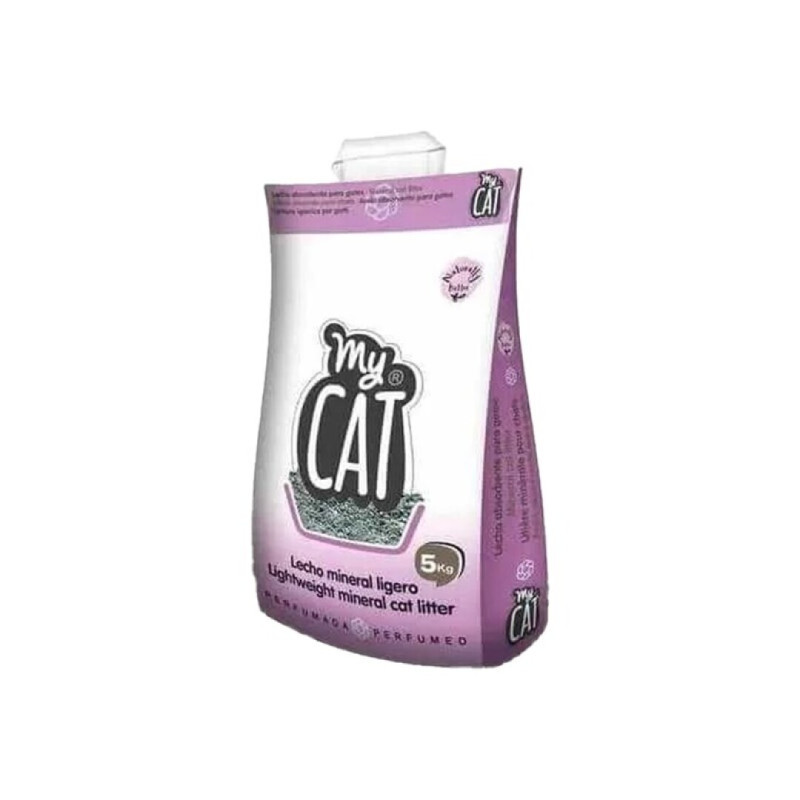 AREIA PERFUMADA PARA GATO MY CAT 5KG