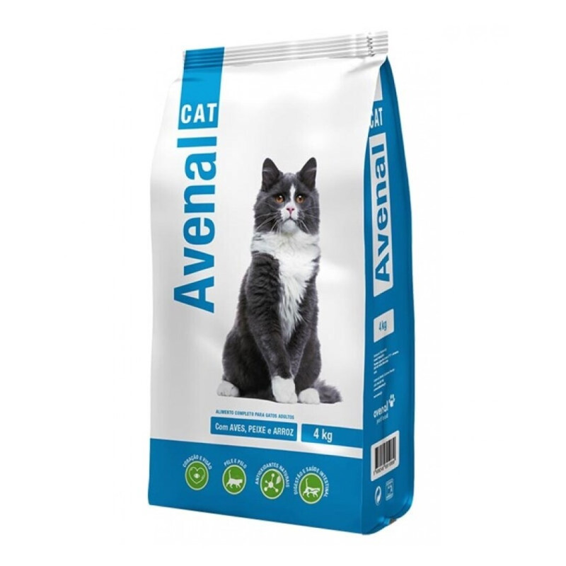 AVENALCAT RAÇAO P/GATOS ADULTOS PEIXE 4KG