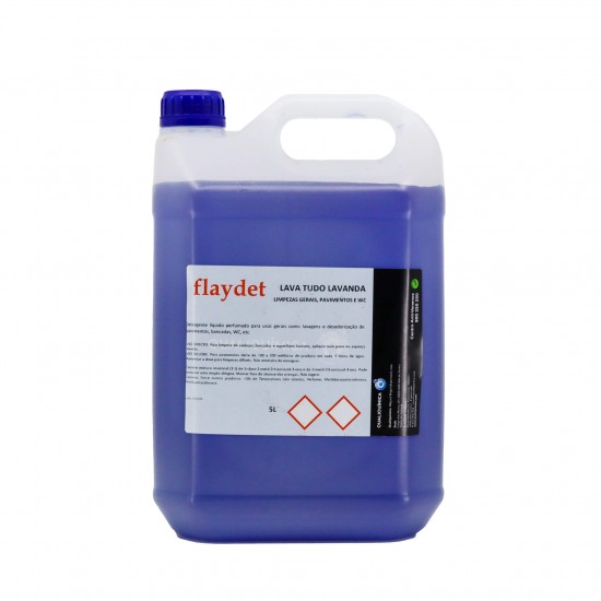 FLAYDET – Lava Tudo Lavanda - 5L