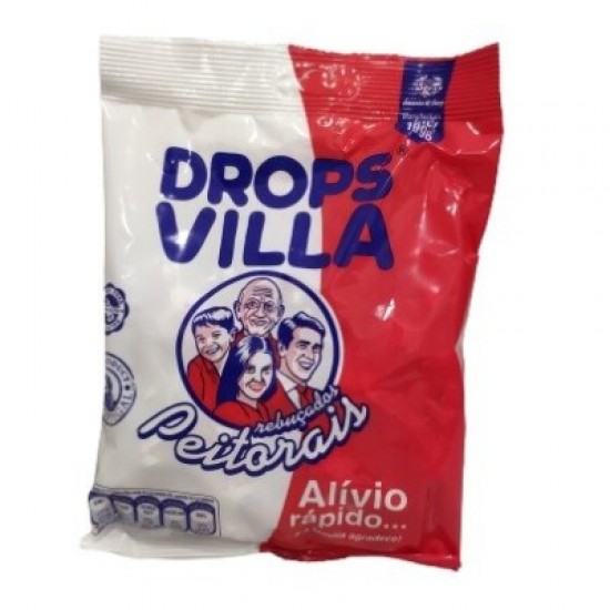 DROPS VILLA REBUÇADOS PEITORAIS 200GRS