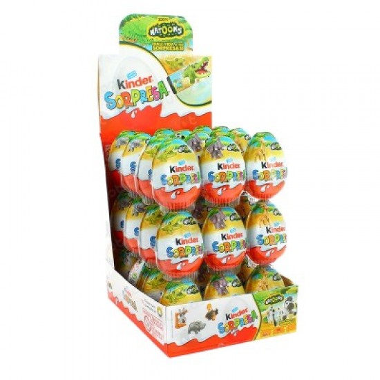 KINDER SURPRESA CONJ.36 OVOS CHOCOLATE (36*20GR)