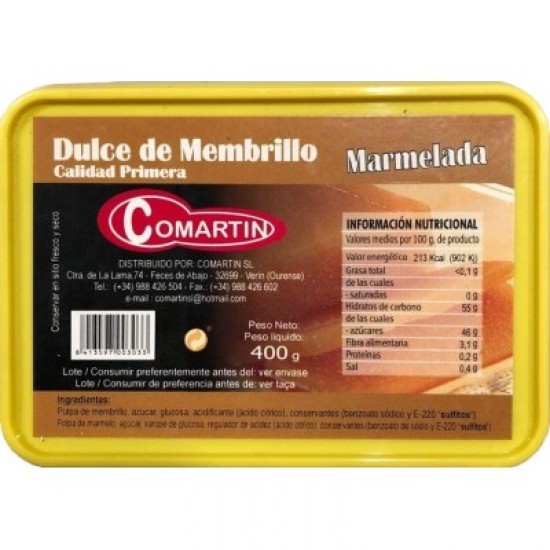 MARMELADA 400GRS