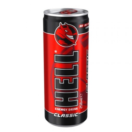 HELL ENERGY DRINK CONJ.24 LATAS BEBIDA CLASSIC (24*250ML)