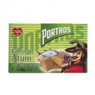 ATUM EM FILETE OLEO GIRASSOL 120GRS PORTHOS TUNA