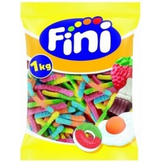 FINI GOMAS MINHOCAS GUSANOS PICA 1KG