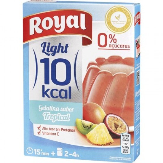 ROYAL GELATINA LIGHT 0%AÇUCARES TROPICAL 31GR