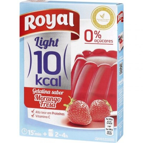 ROYAL GELATINA LIGHT 0%AÇUCARES MORANGO 31GR