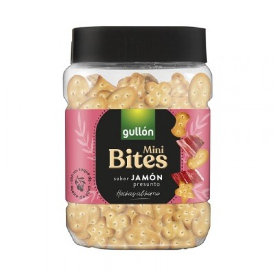 GULLON MINI BITES APERITIVOS SABOR PRESUNTO 250GRS