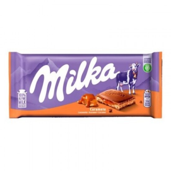 MILKA CONJ.23 CHOCOLATES CARAMELO 100GRS