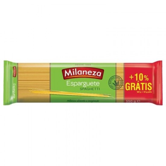 MILANEZA MASSA ESPARGUETE 550GRS